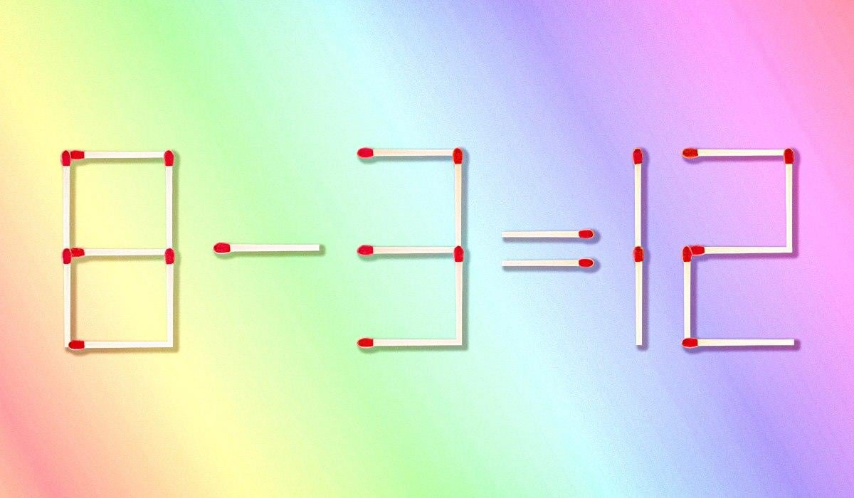 Potrebno je da matematički izraz koji vidite na slici postane ispravan / Moje kolaž