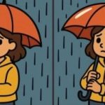 IQ test: pronađite 3 razlike na slici s djevojkom pod kišobranom za 23 sekunde IQ test: pronađite 3 razlike na slici s djevojkom pod