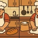 IQ test: pronađite 3 razlike na slikama s kuharom u kuhinji za 23 sekunde IQ test: pronađite 3 razlike na slikama s kuharom u