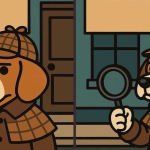 IQ test: pronađite 3 razlike na slikama s psom detektivom u 43 sekunde IQ test: pronađite 3 razlike na slikama s psom detektivom