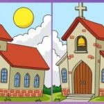 IQ test: pronađite 3 razlike u slikama crkve u 19