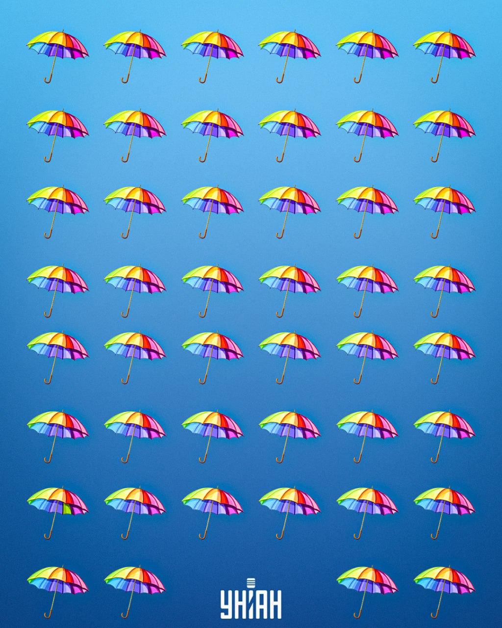 Pronađite kišobran koji se razlikuje od drugih / foto Moje Pronađite kišobran koji se razlikuje od drugih / foto Moje