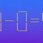 Morate dodati 2 podudaranja kako bi jednakost bila točna: IQ test Morate dodati 2 podudaranja kako bi jednakost bila točna: IQ